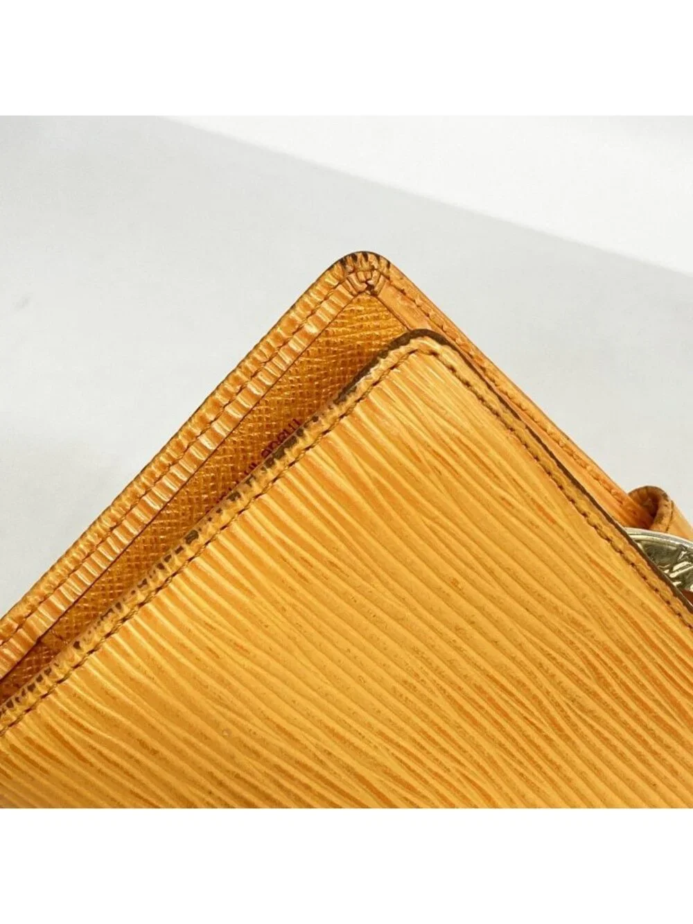 Louis Vuitton Wallet Epi Portefeuille Viennois Mandarin